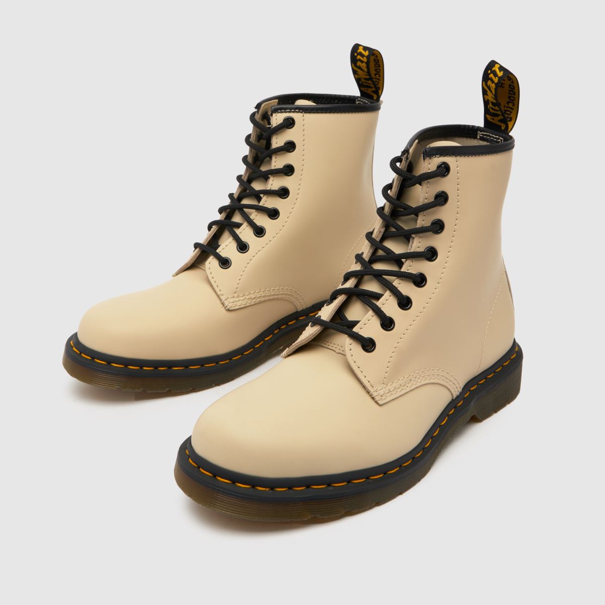 Dr Martens 1460 – Släta stövlar i beige