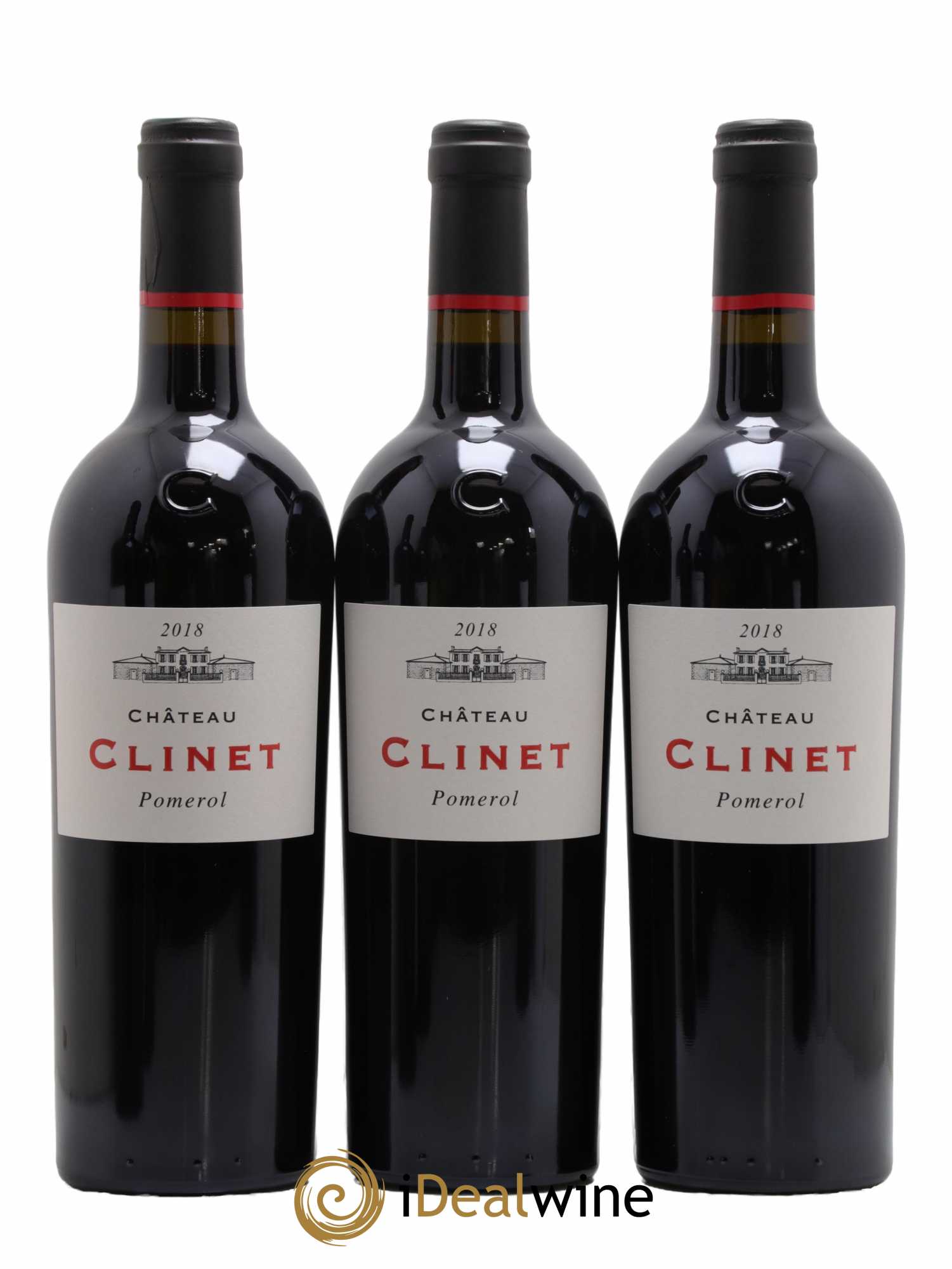 Château Clinet  2018 - Lot de 6 Bouteilles