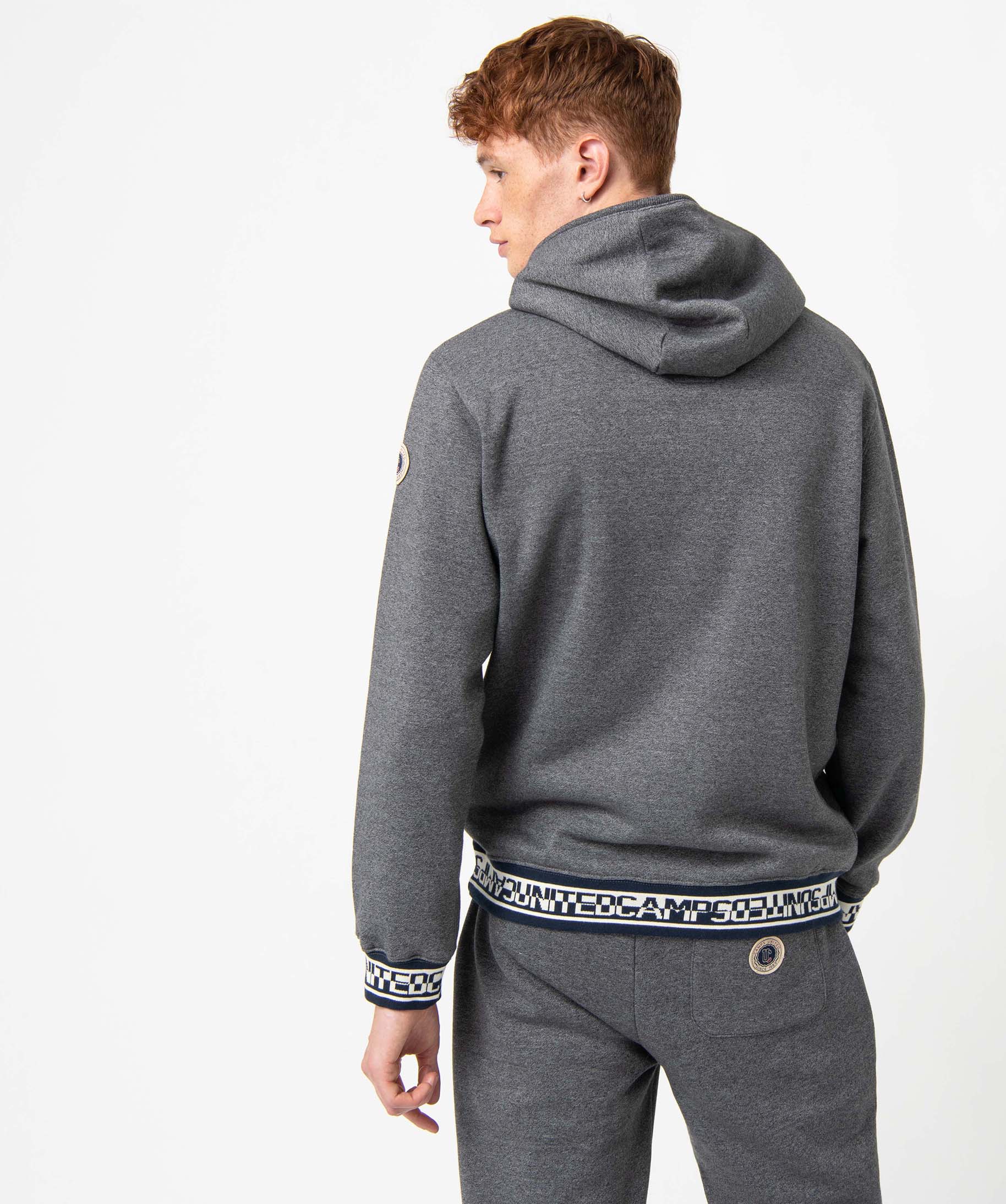 Sweat homme à capuche – Camps United gris | GEMO
