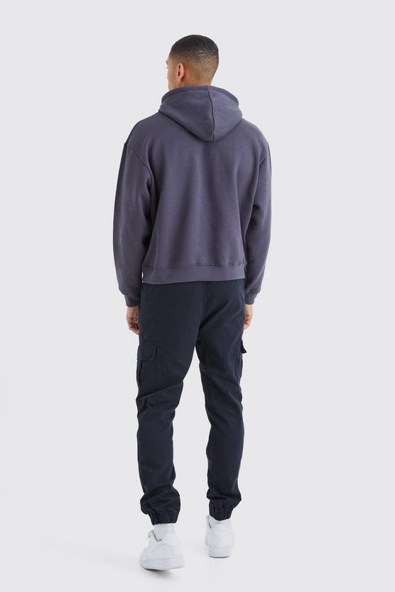SlimFit Twill Cargo-Hose