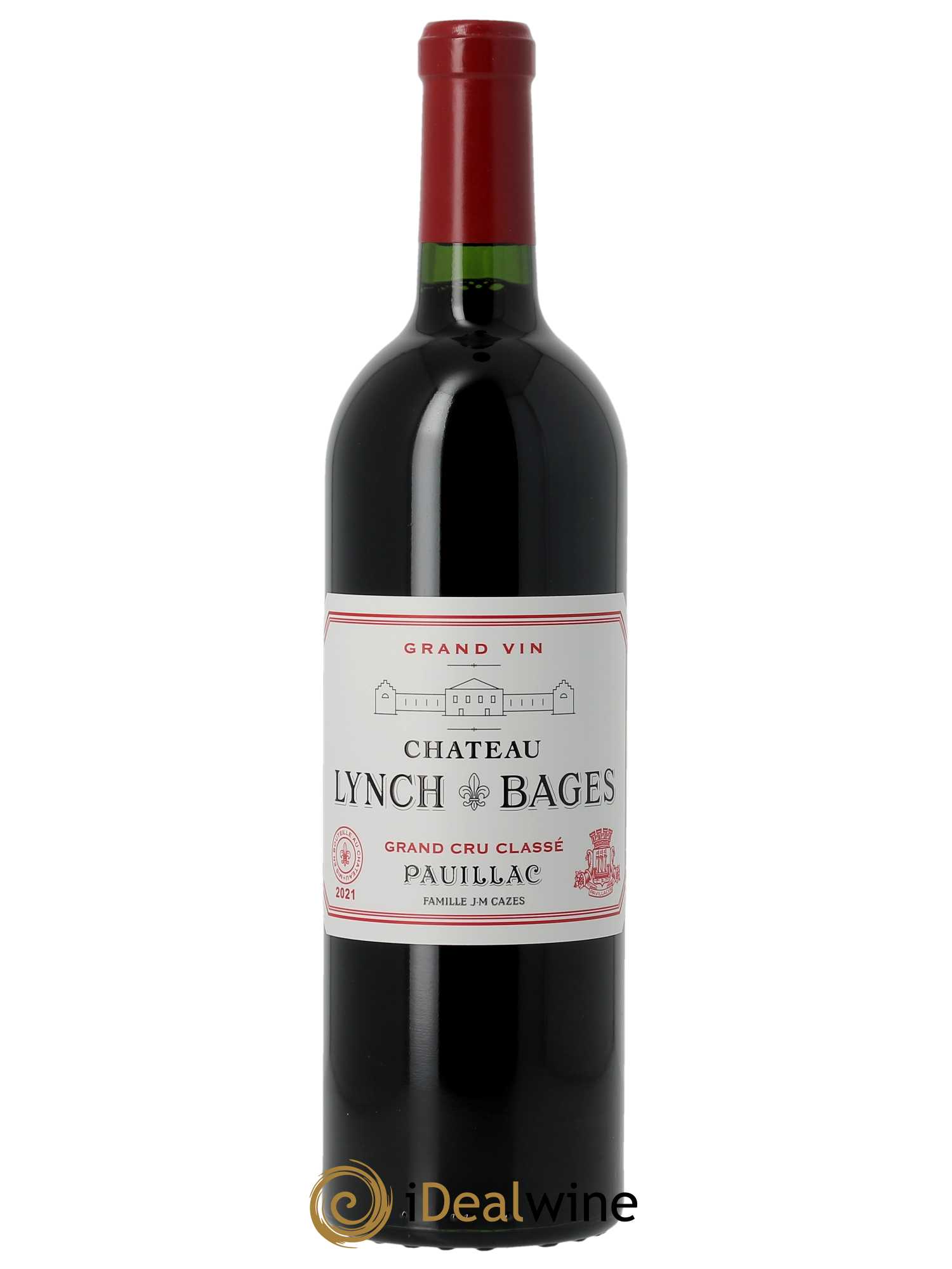 Château Lynch Bages 5ème Grand Cru Classé (CBO à partir de 6 BTS) 2021 - Lot de 1 Bouteille