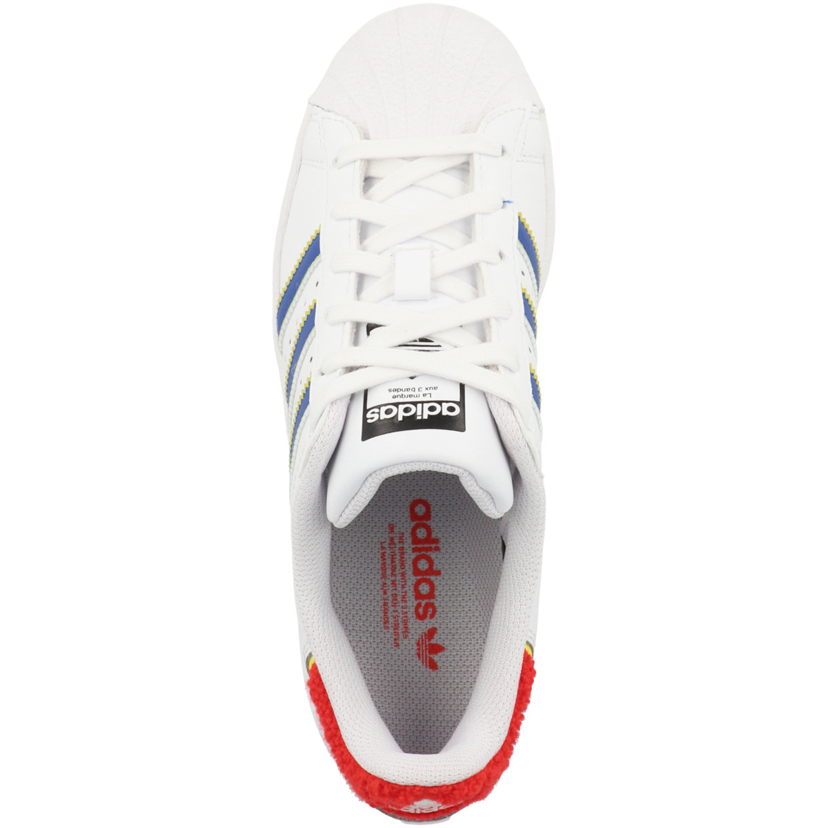 Adidas Originals Superstar Sneaker Low weiss