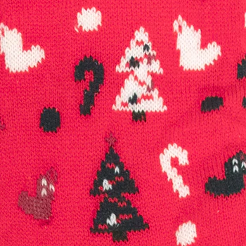 Red Ribbon Socks