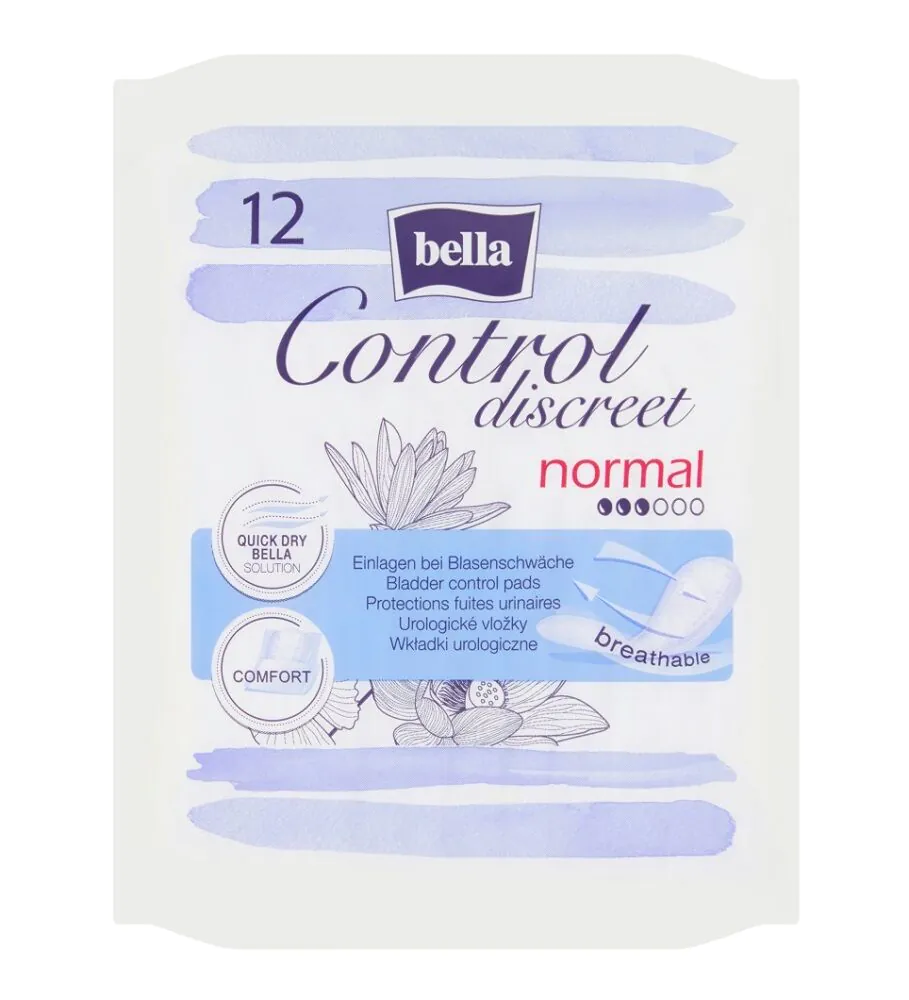 Bella Control diskretiški įprasti įklotai