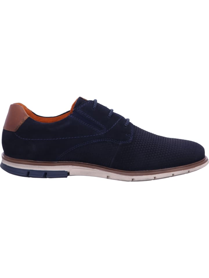 Bugatti Schnürschuh in blau günstig kaufen