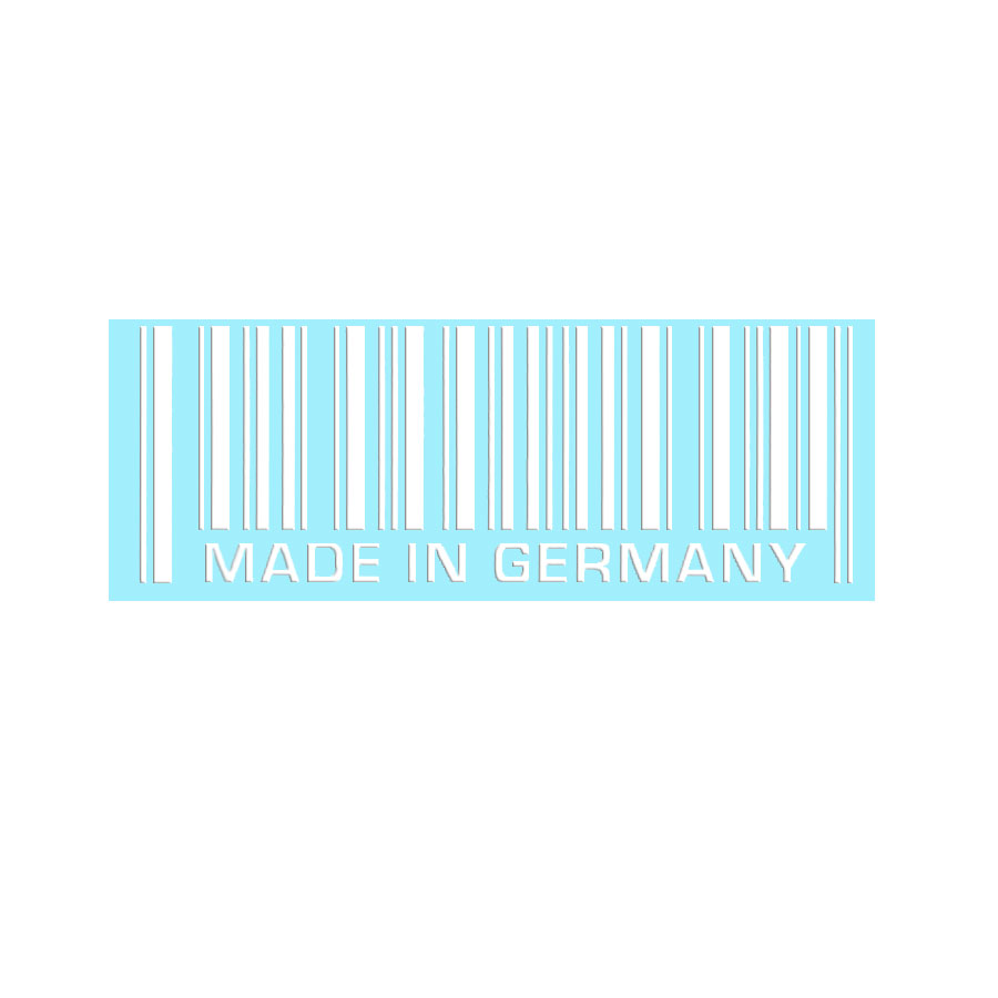 Aufkleber "MADE IN GERMANY", Auto-Sticker, selbstklebend, 1 Stück - ATU