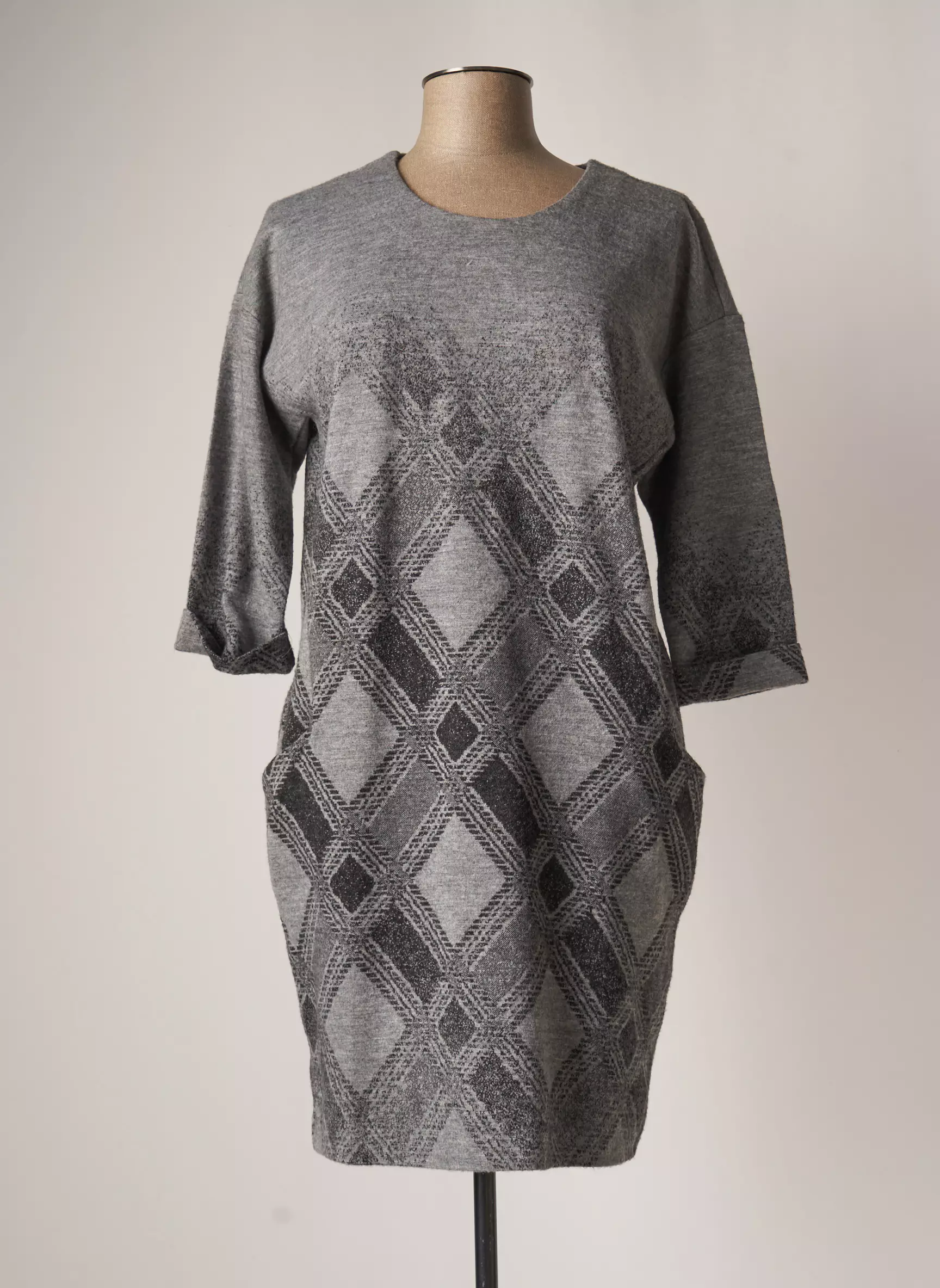 Ninati Robes Pulls Femme couleur gris