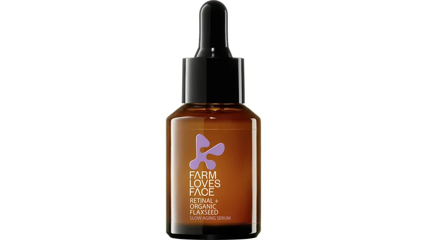 Farm Loves Face Retinal + Bio-Leinsamen Slow Aging Serum 28 ml