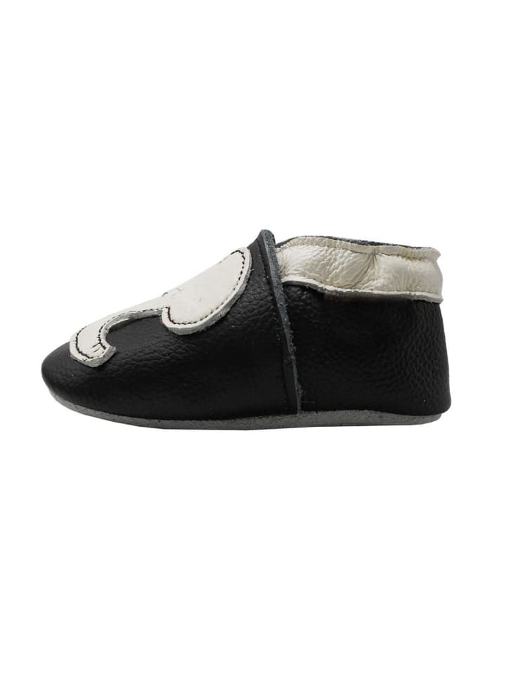 Yalion Leder-Krabbelschuhe 