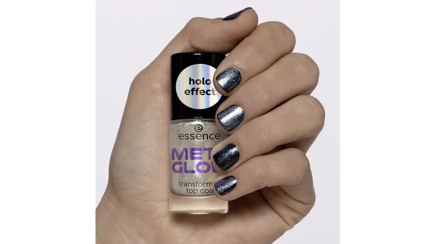essence Top Coat Meta Glow Transforming 8 ml