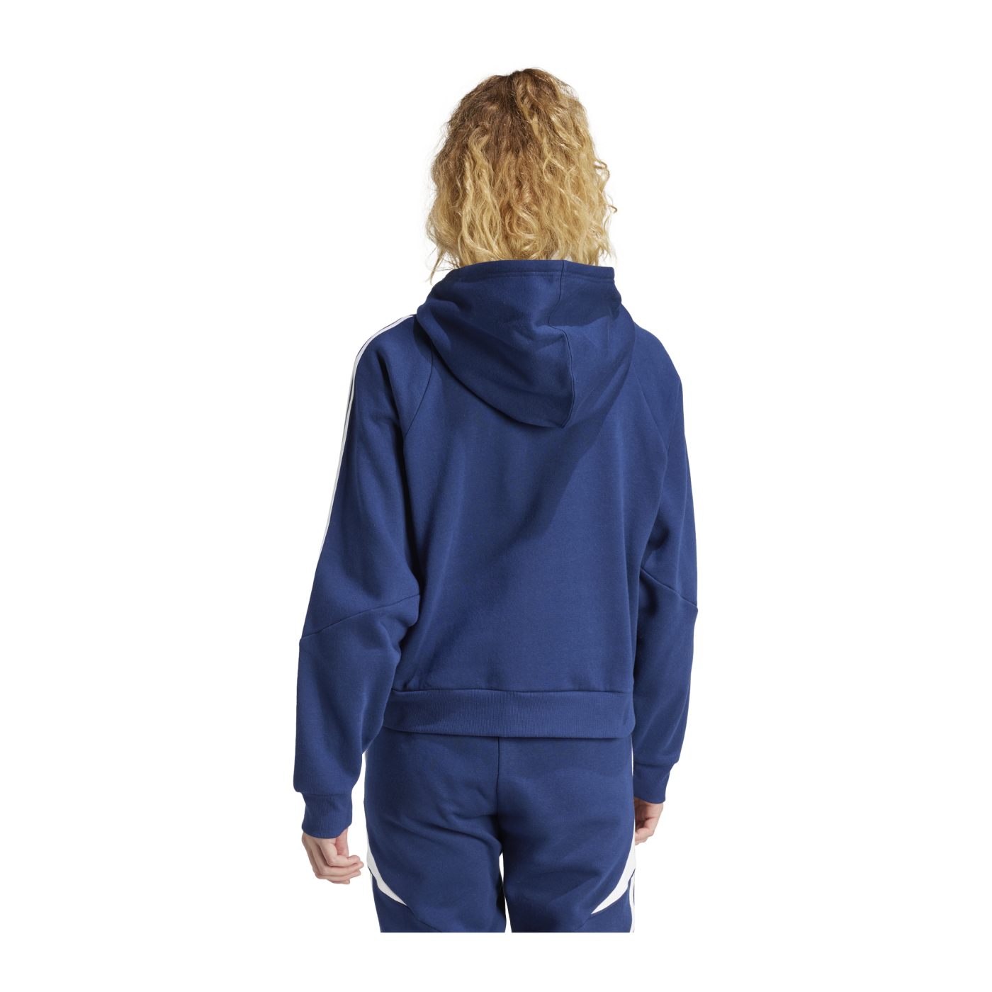 adidas Tiro 24 Hoody Damen Blau Weiss