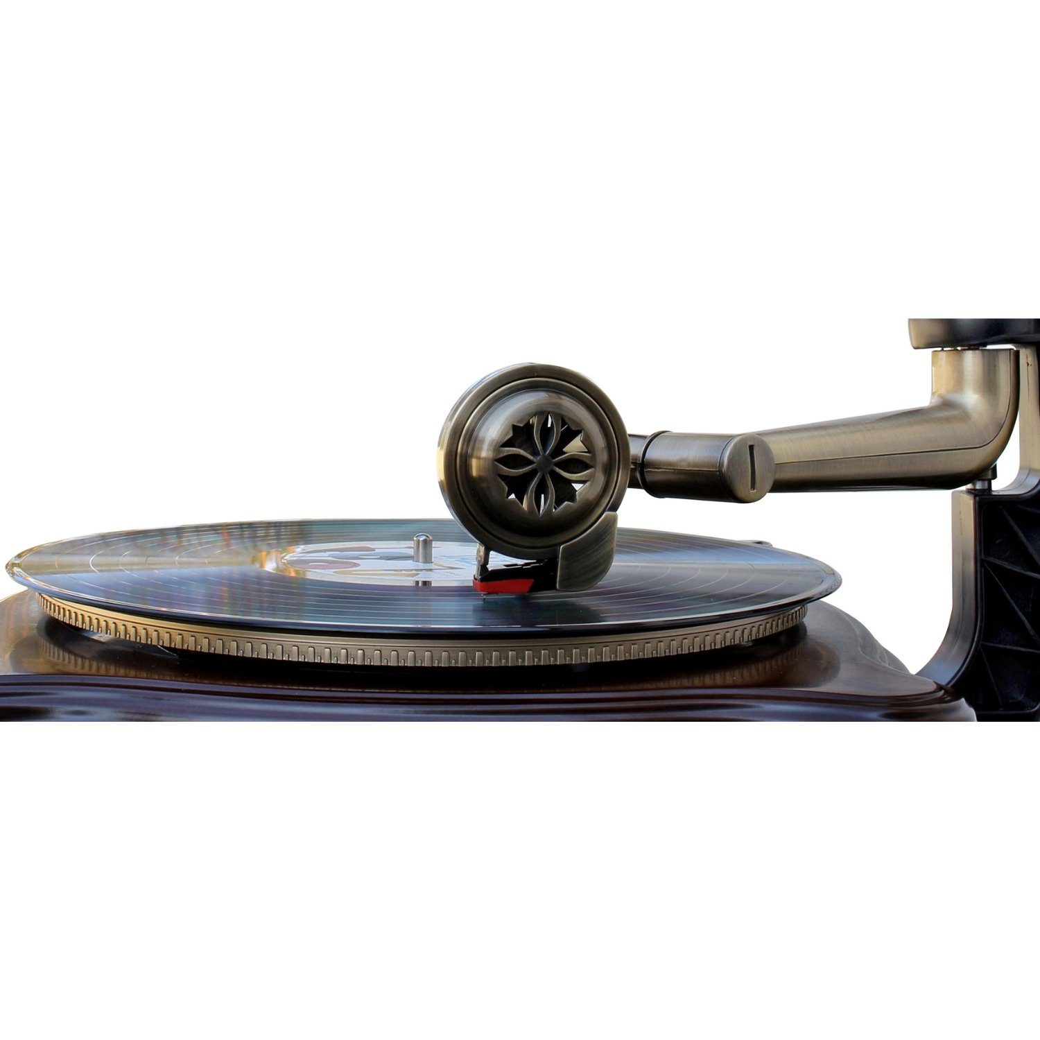 Soundmaster NR917 Grammophon Stereoanlage Plattenspieler Radio CD USB MP3 BT Kompaktanlage