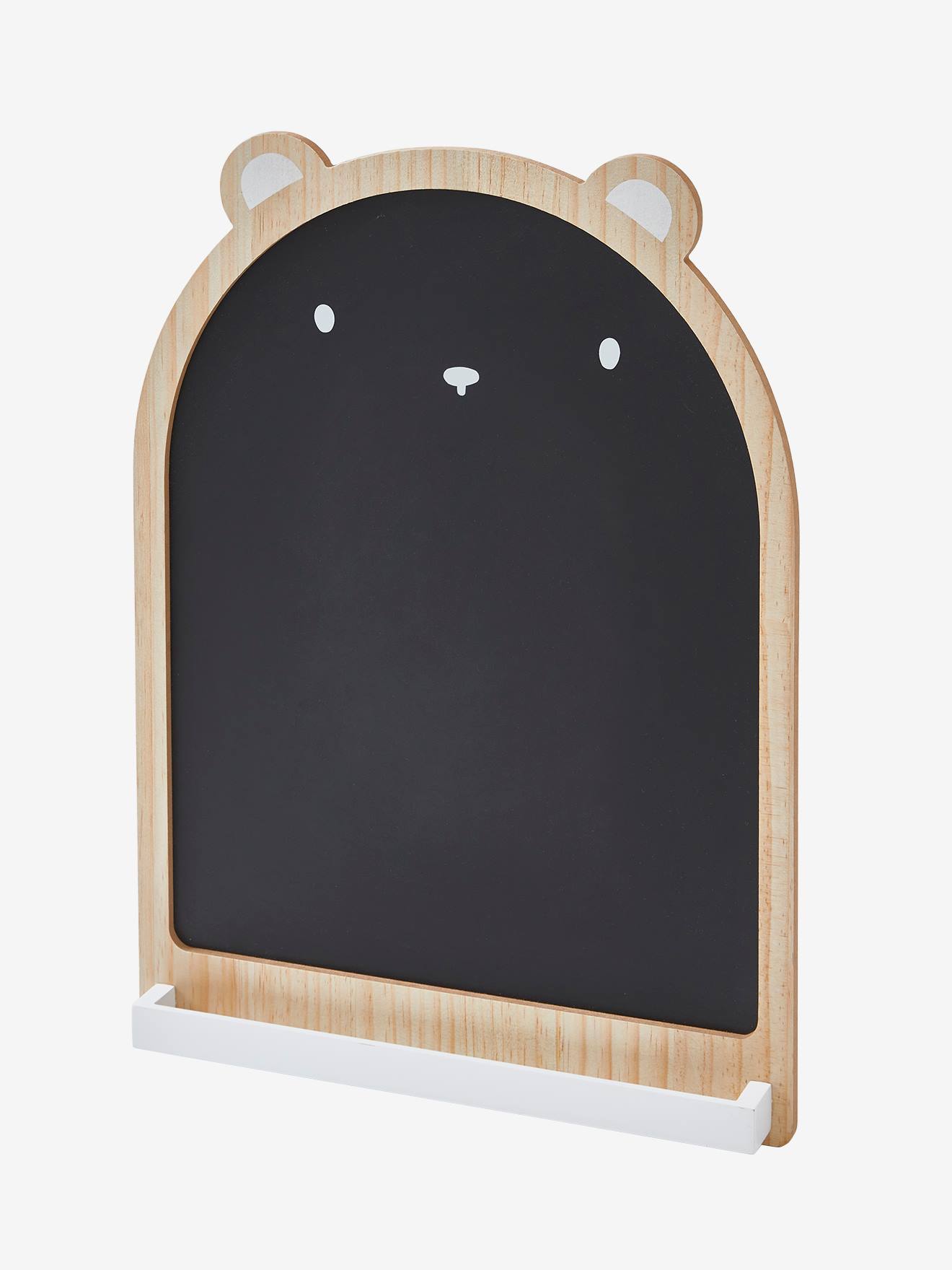 Ardoise porte-craie Ourson noir