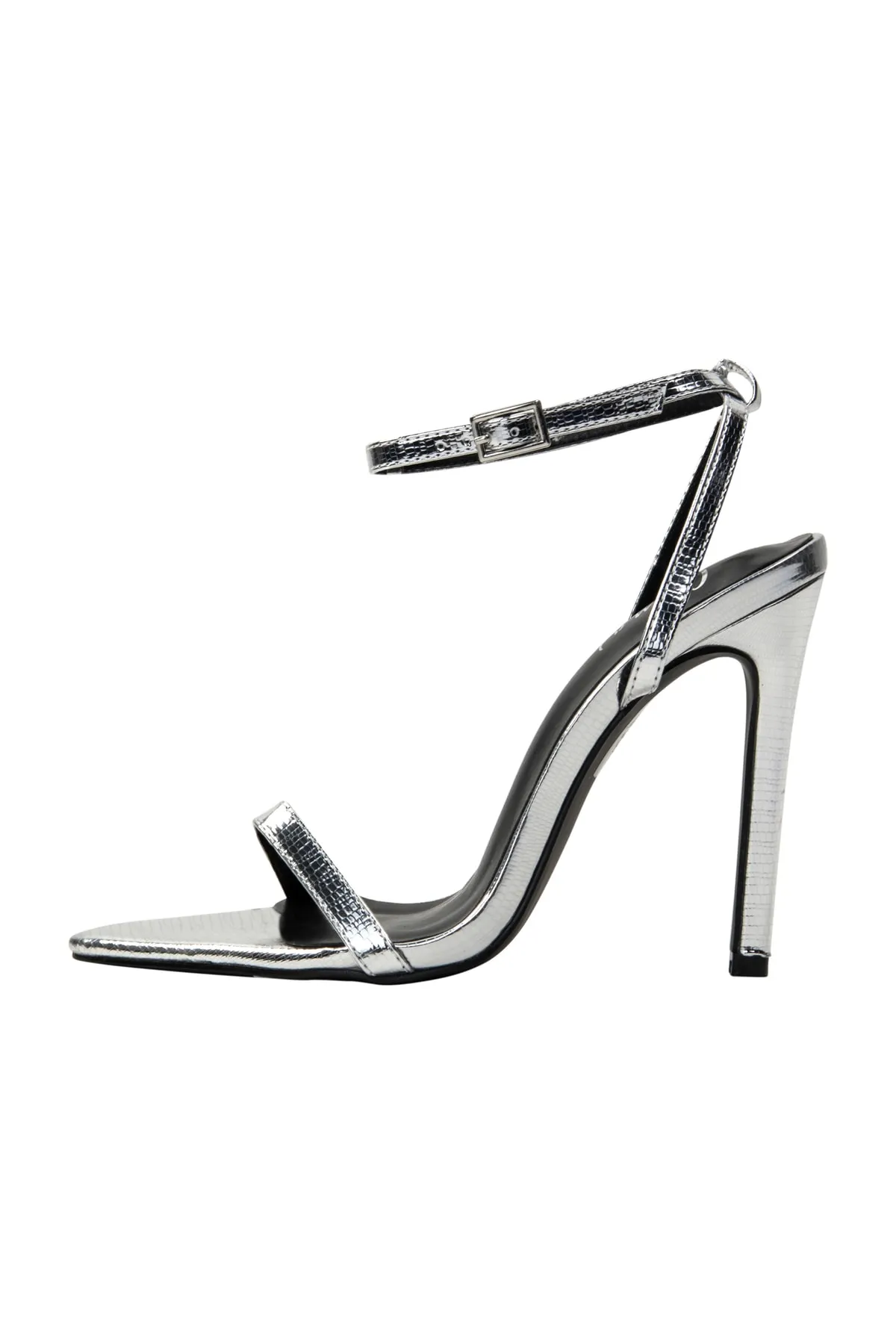 Faina  Sandalette - Silberfarben - Pfennigabsatz/Stiletto