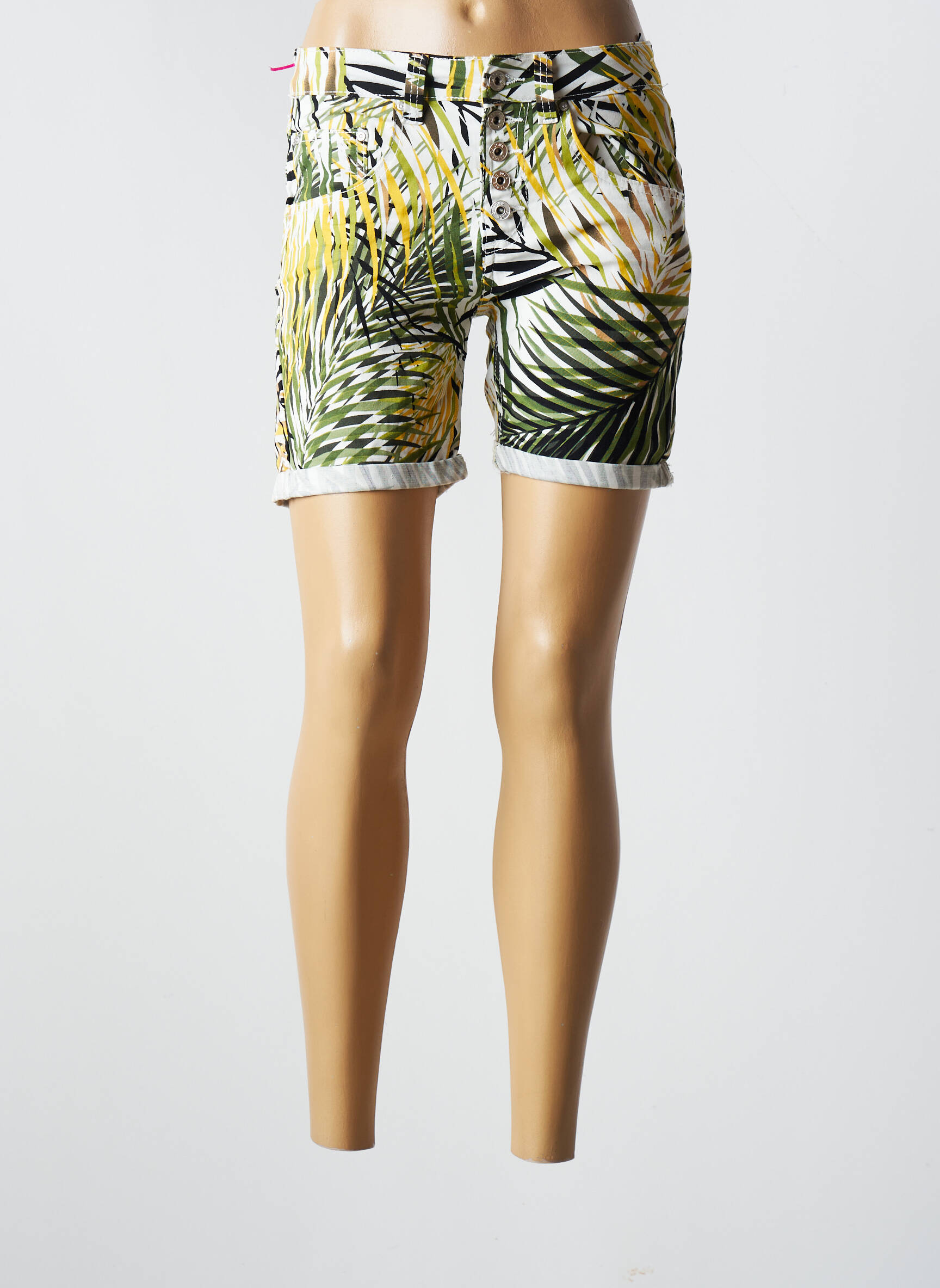 Place Du Jour Shorts 1 Femme couleur vert
