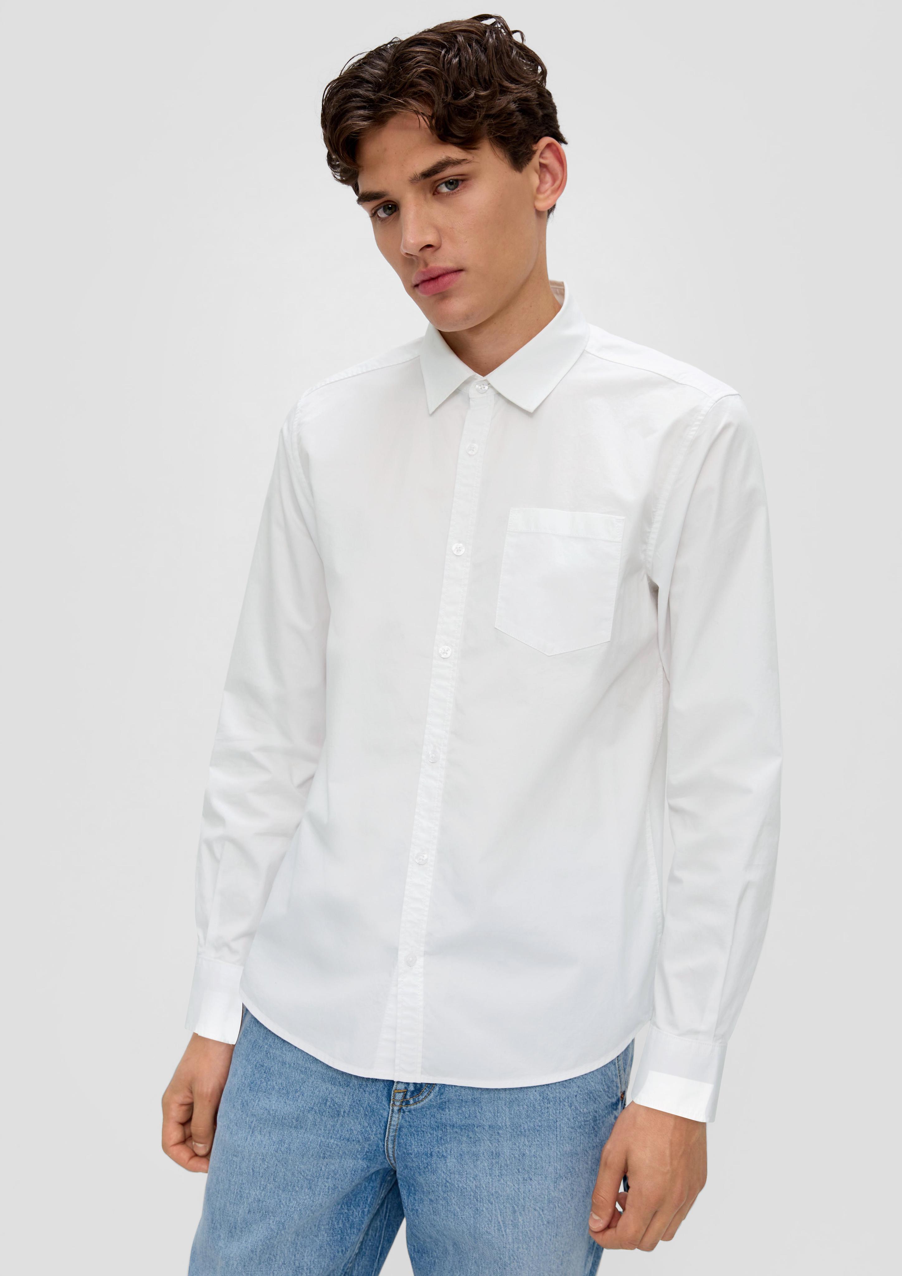 Regular: Hemd aus Twill  2138757-0100