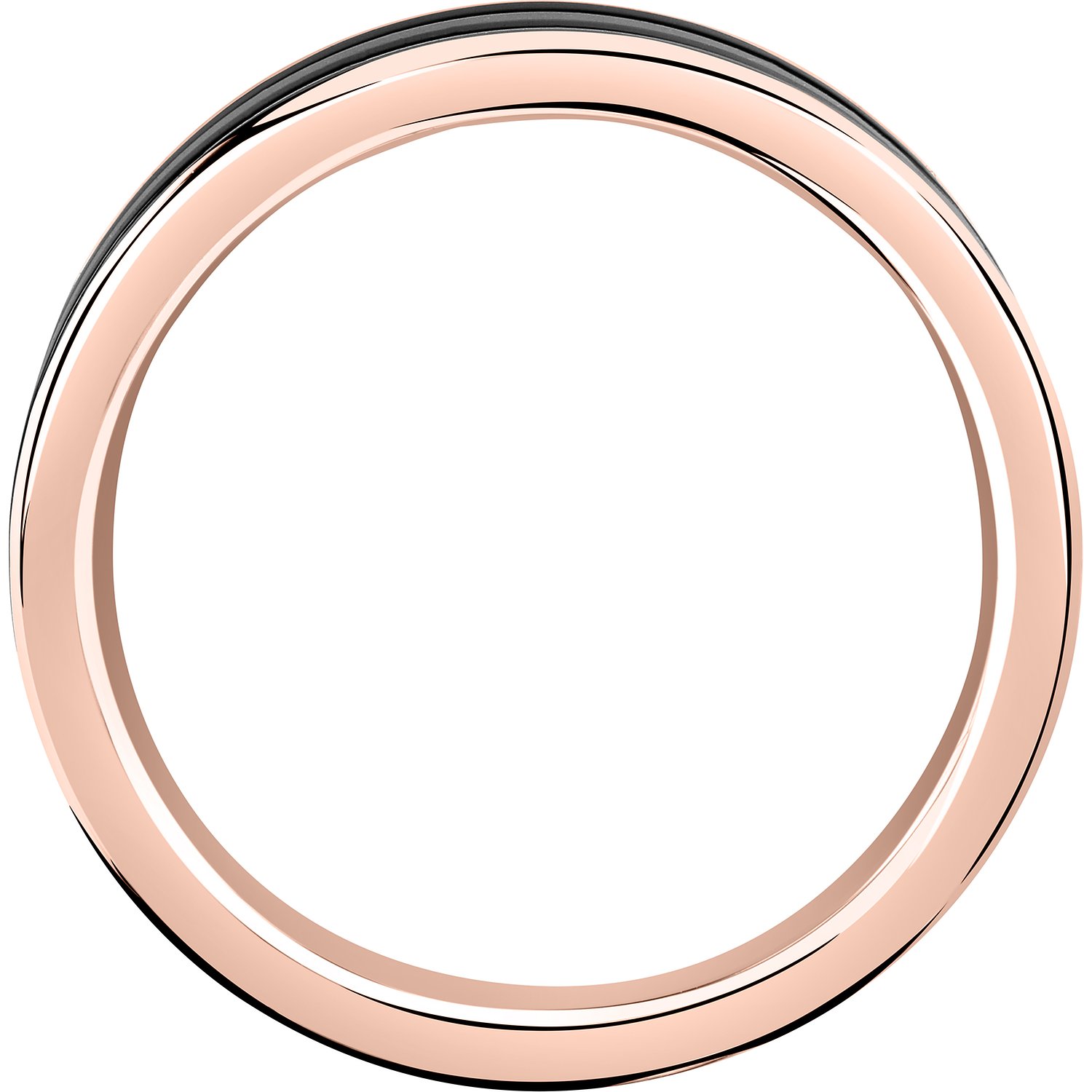 Maserati Rose Gold Rings, Black