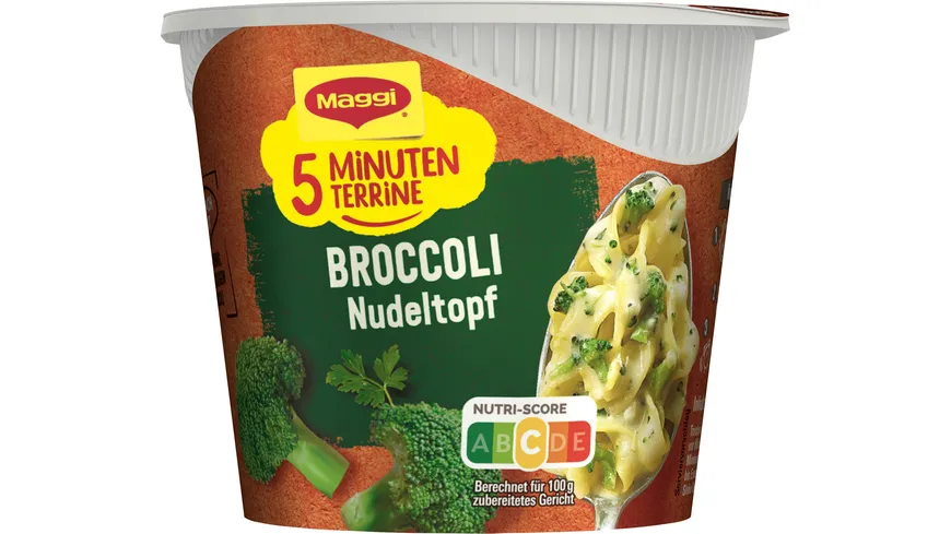 MAGGI 5 Minuten Terrine Broccoli Nudeltopf 50 g