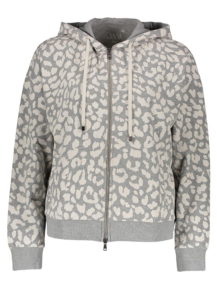 Juvia Sweatjacke in Grau günstig kaufen