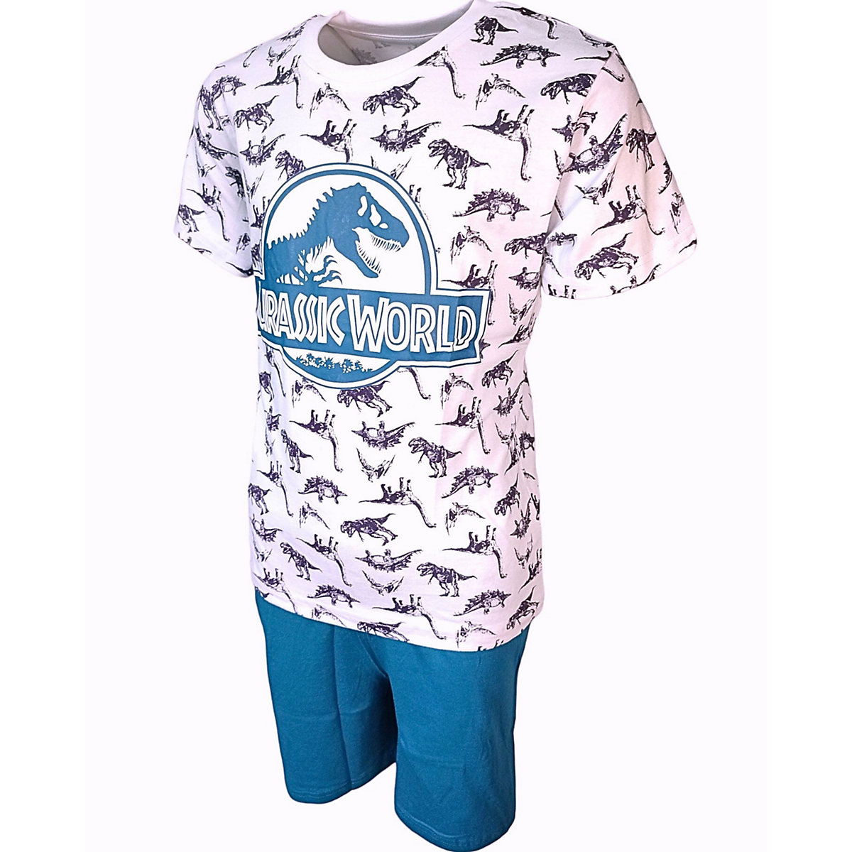 Schlafanzug kurz Jurassic World - Shorty für Jungen