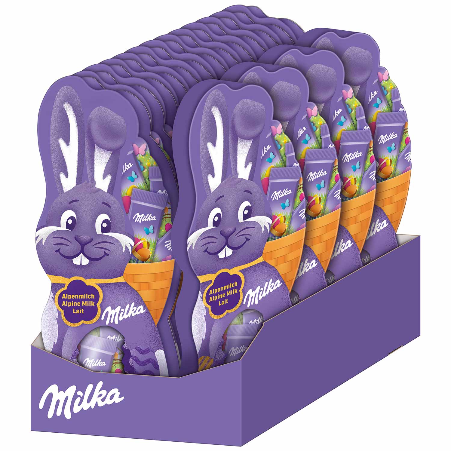 Milka Naps Alpenmilch Schmunzelhase 115g