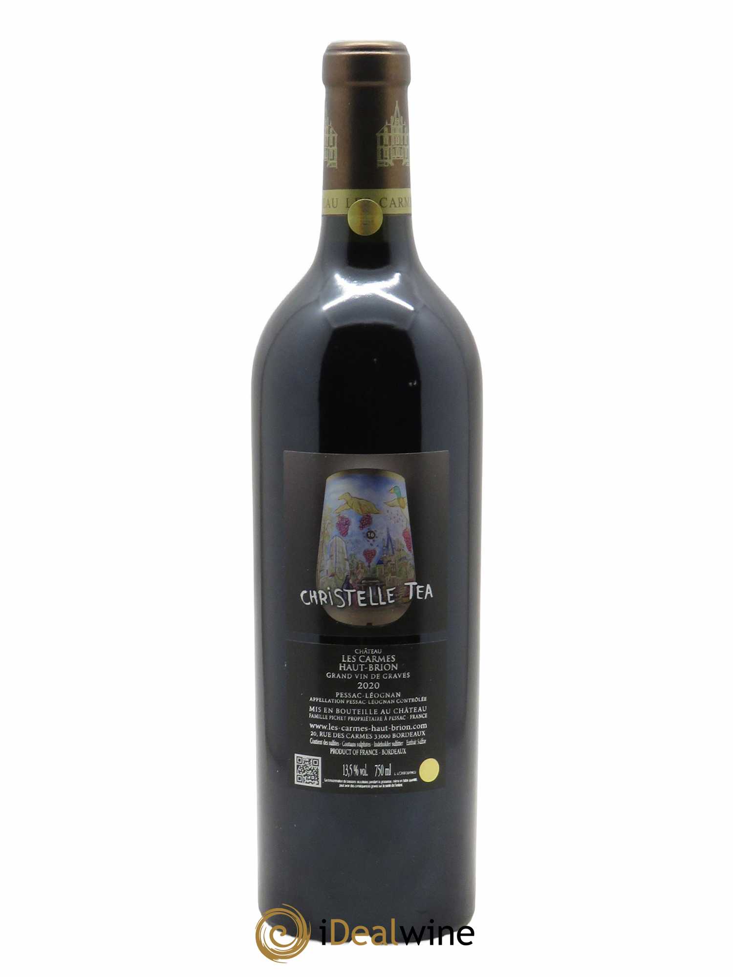 Château Les Carmes Haut-Brion  2020 - Lot de 1 Bouteille