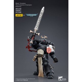 Warhammer 40k Actionfigur: Black Templars The Emperors Champion Rolantus