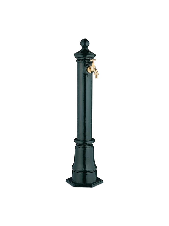 relaxdays Standbrunnen in Dunkelgrün - (B)18 x (H)80 x (T)20,5 cm günstig kaufen onesize