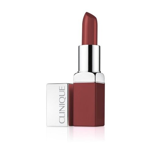 „Clinique Pop“ lūpų dažai + pagrindas 02 „Bare Pop“, 3,9 gramai