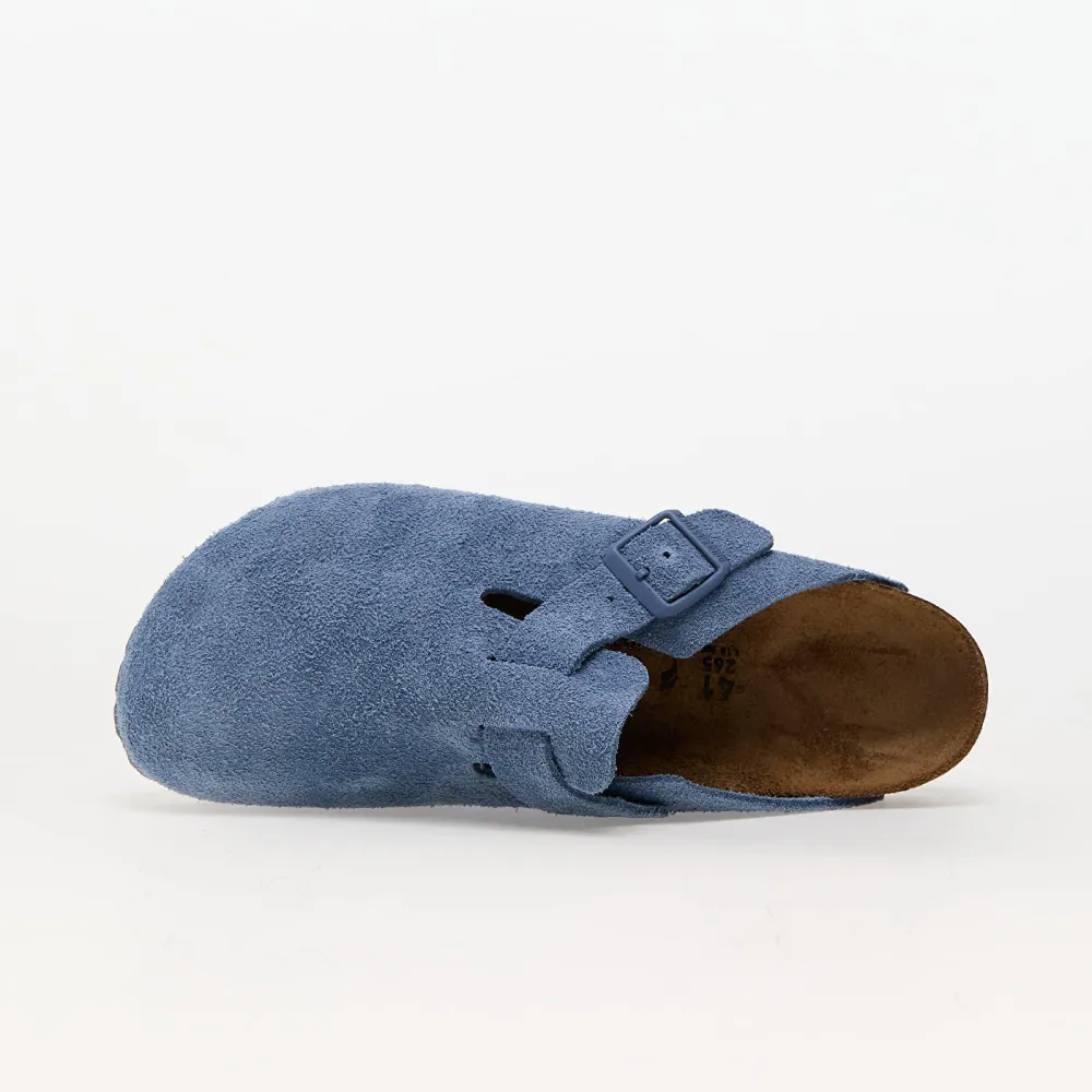Birkenstock Boston BS Suede Leather 1026804 / blau