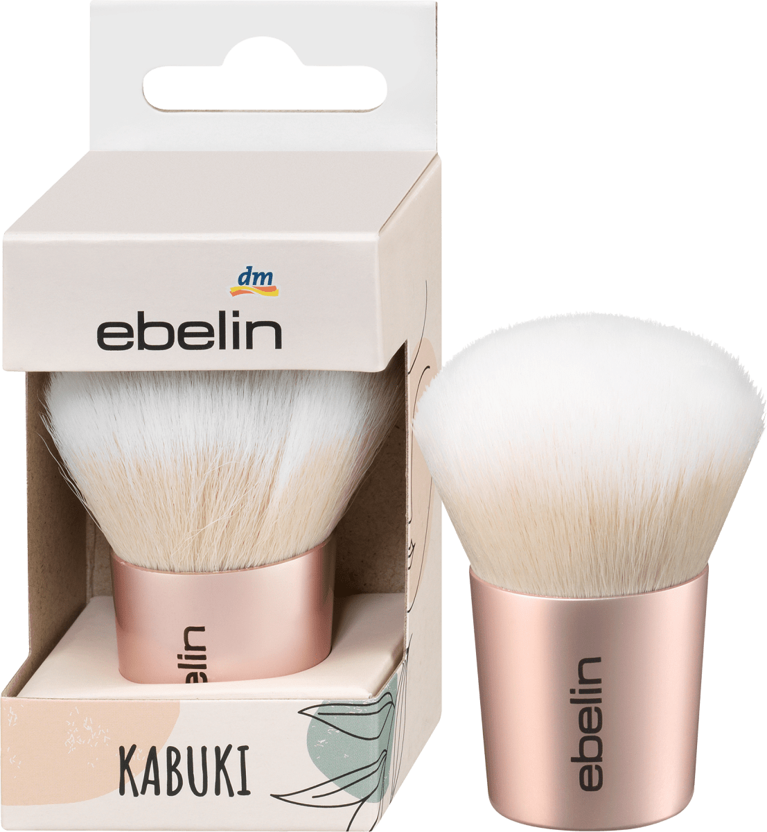 Kabukipinsel Pastell, 1 St