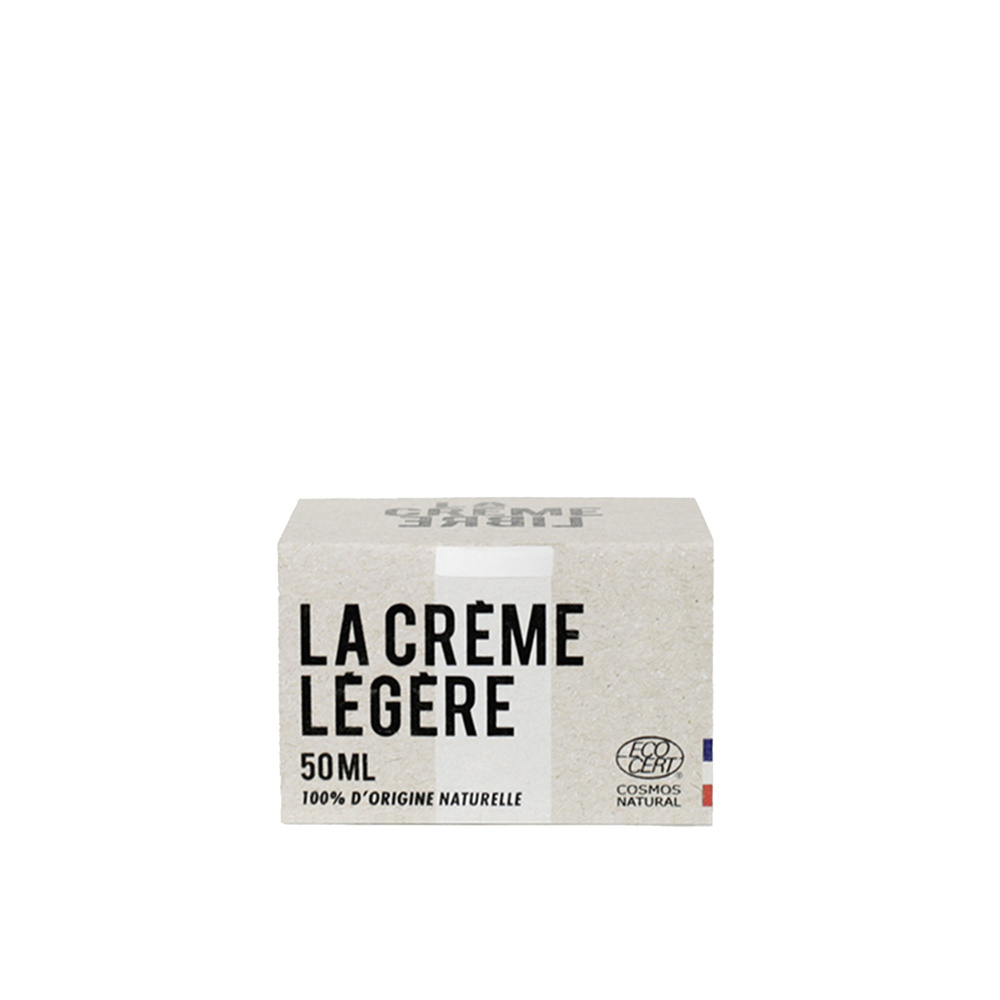 La crème libre Éco-Recharge Crème Légère seule Soin Hydratant Visage