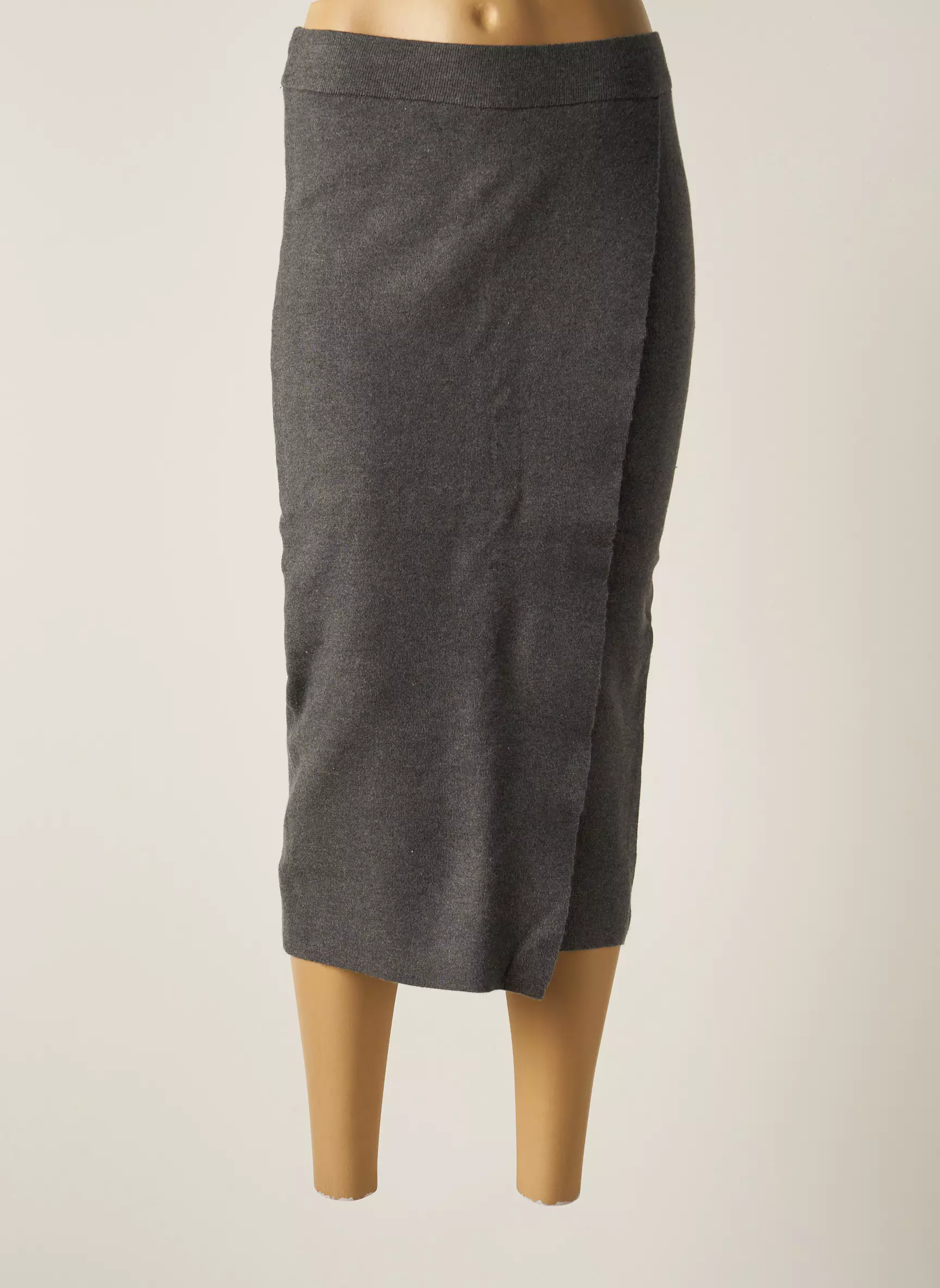 Vila Jupes Mi Longues Femme couleur gris