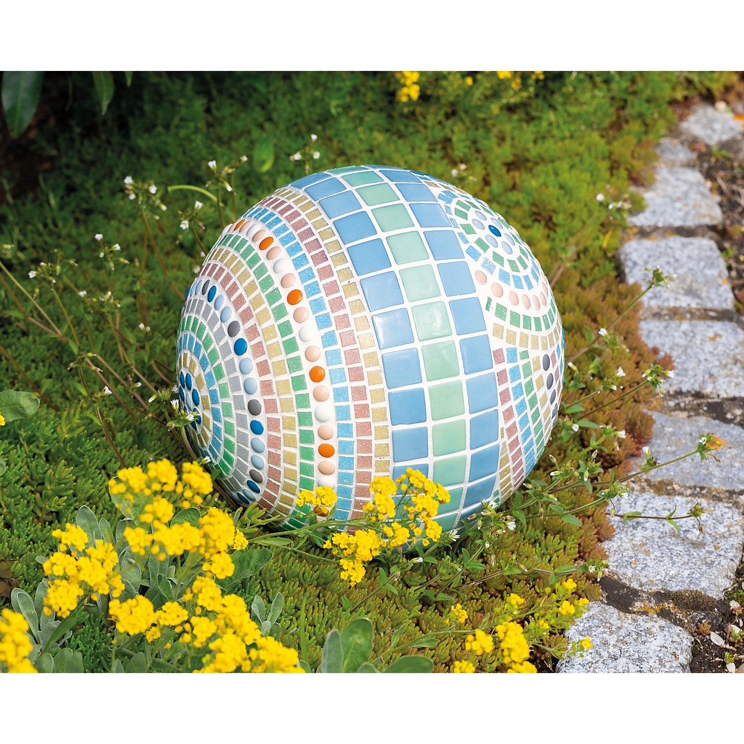 Glas-Mosaik, Pastelltöne, 10 x 10 mm, 750 g