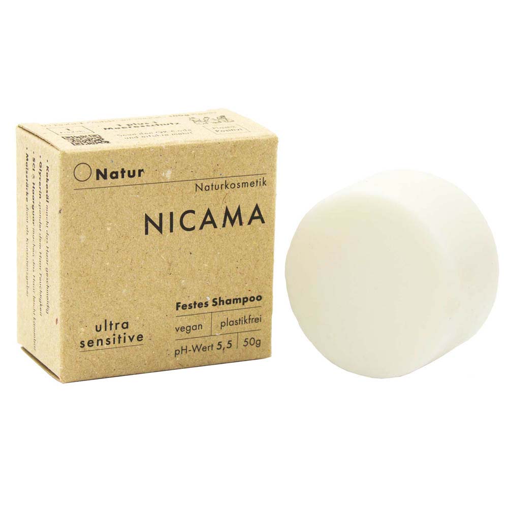 Nicama Shampooseife Natur 50 g
