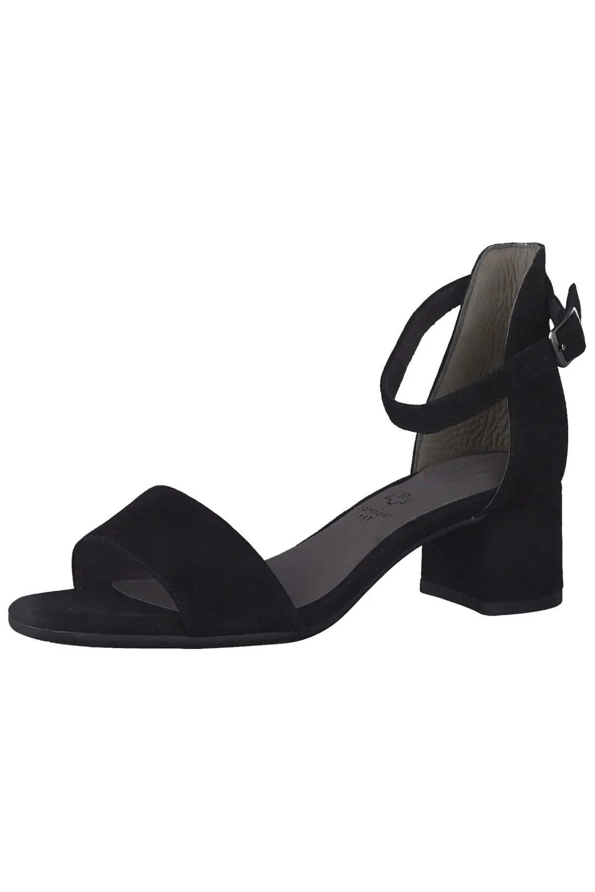 Tamaris Comfort  Sandalette - Schwarz - Blockabsatz