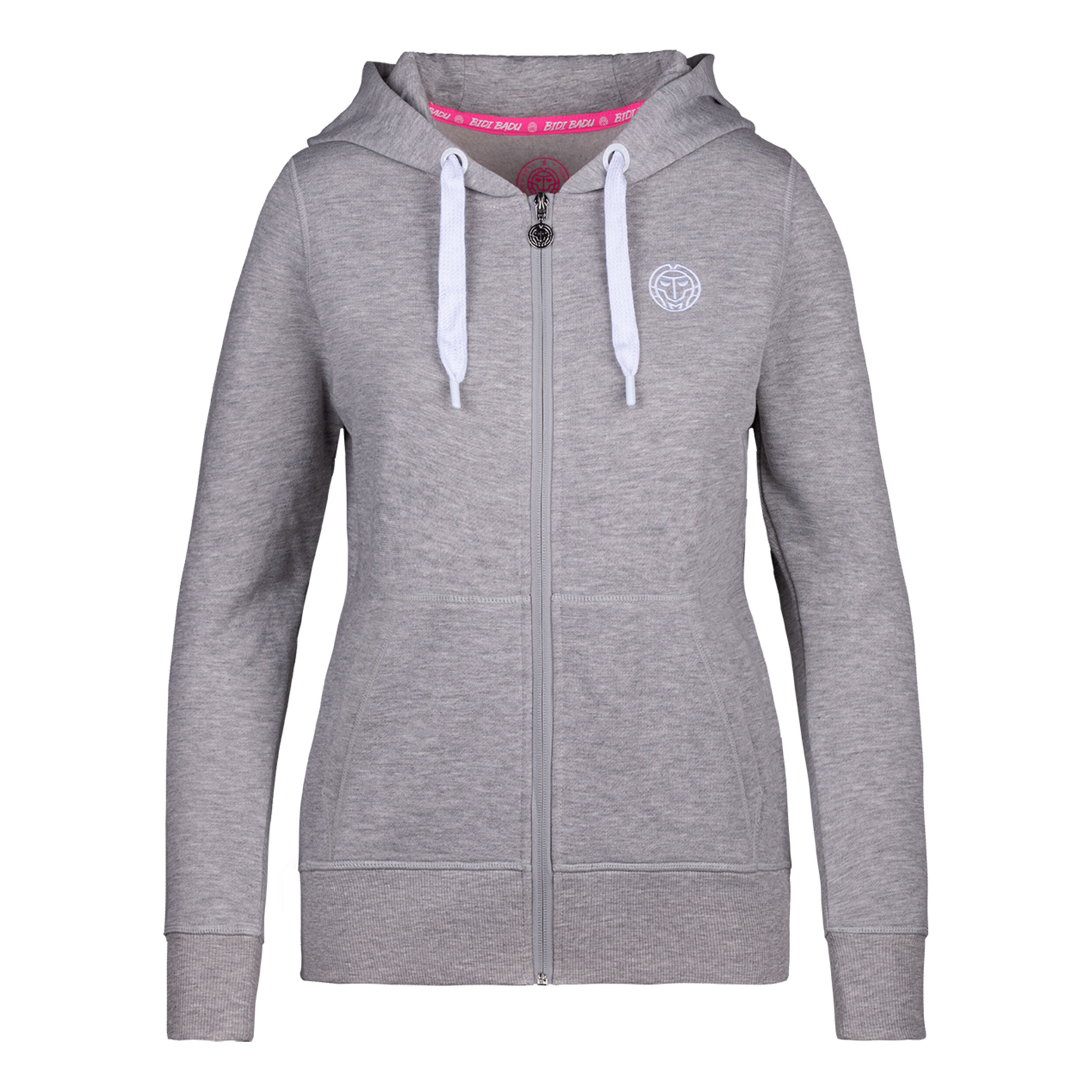 Dalila Basic Trainingsanzug Damen - Hellgrau, Weiß