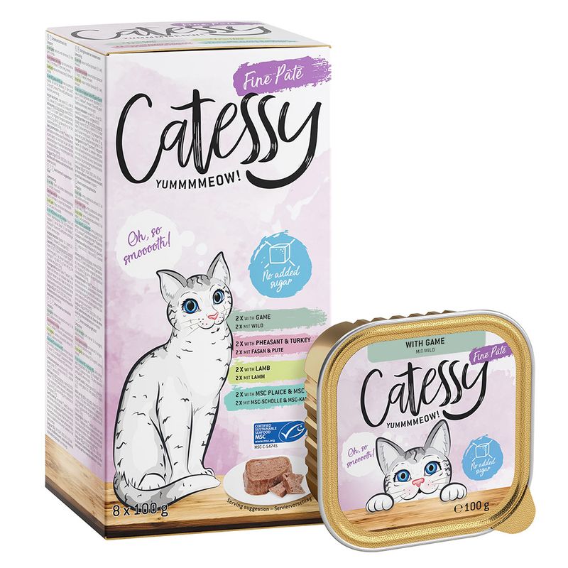 Sparpaket Mixpack Catessy Schälchen 32 x 100 g