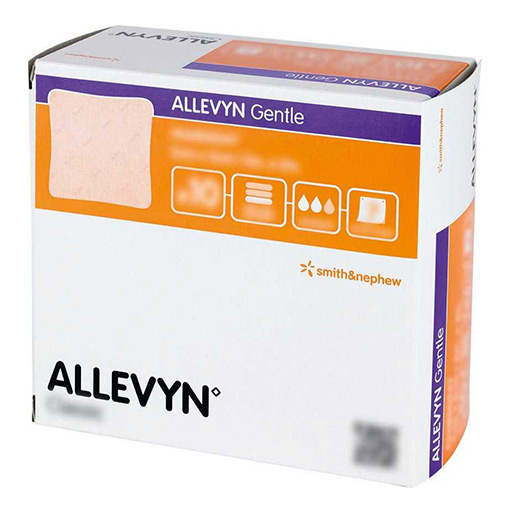 ALLEVYN Gentle 5x5 cm Schaumverb.  10 St  Verband