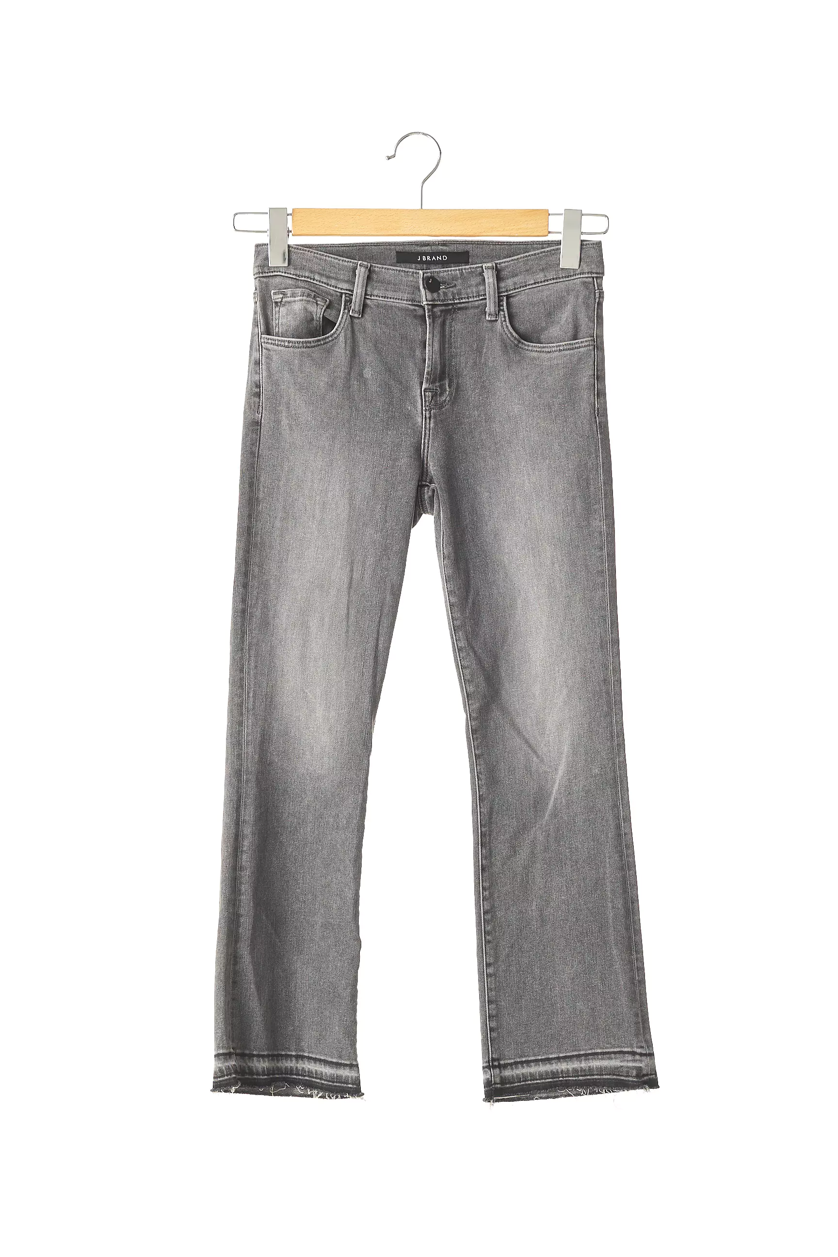 J Brand Pantalon7 8 Femme couleur gris