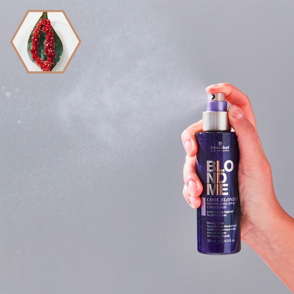 Schwarzkopf Blondme Cool Blondes Neutralizing Spray Conditioner 150 ml
