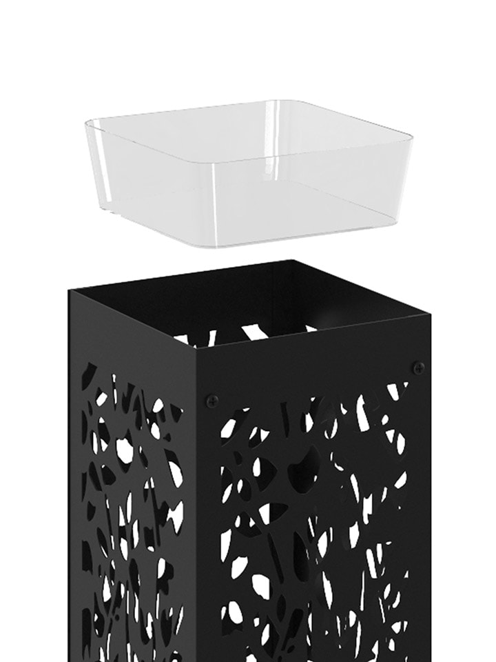 IDOMYA Essentials Regenschirmständer in Schwarz - (B)15,5 x (H)45 x (T)15,5 cm günstig kaufen onesize