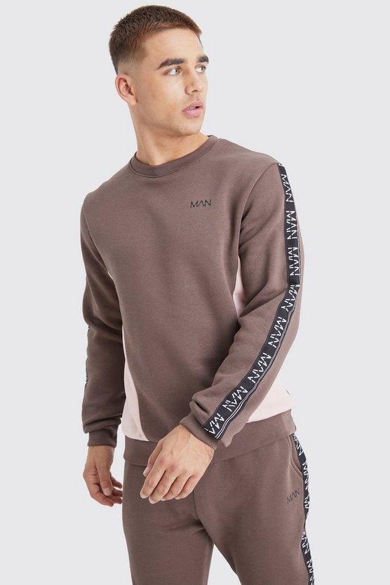 Man-Dash Colorblock Trainingsanzug