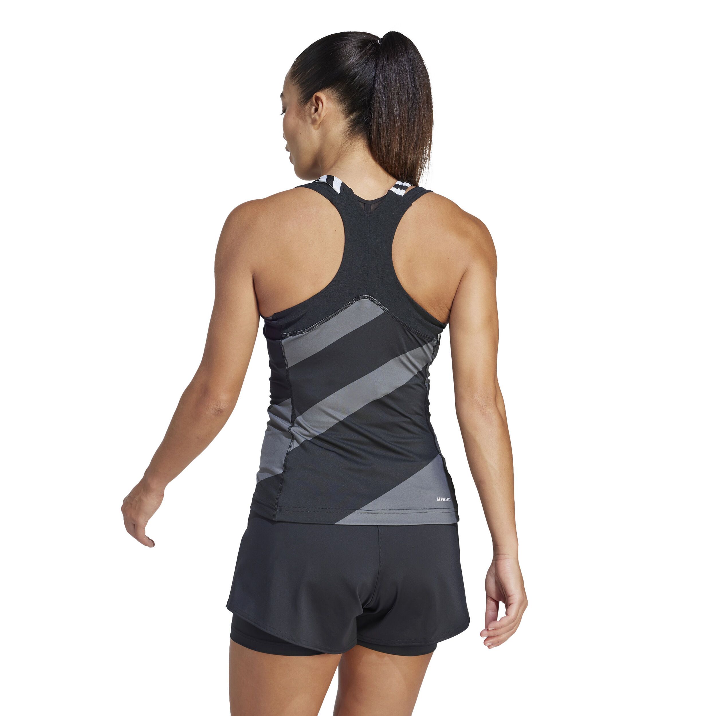 Pro Y-Tank Tank-Top Damen - Schwarz, Mehrfarbig
