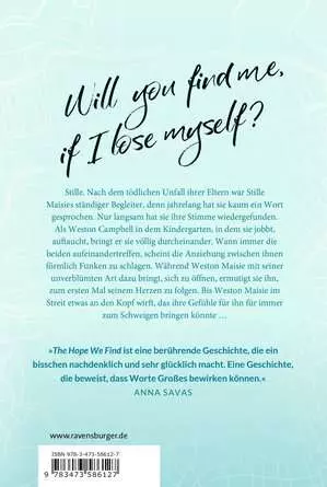 Ravensburger The Hope We Find - Edinburgh-Reihe, Band 2