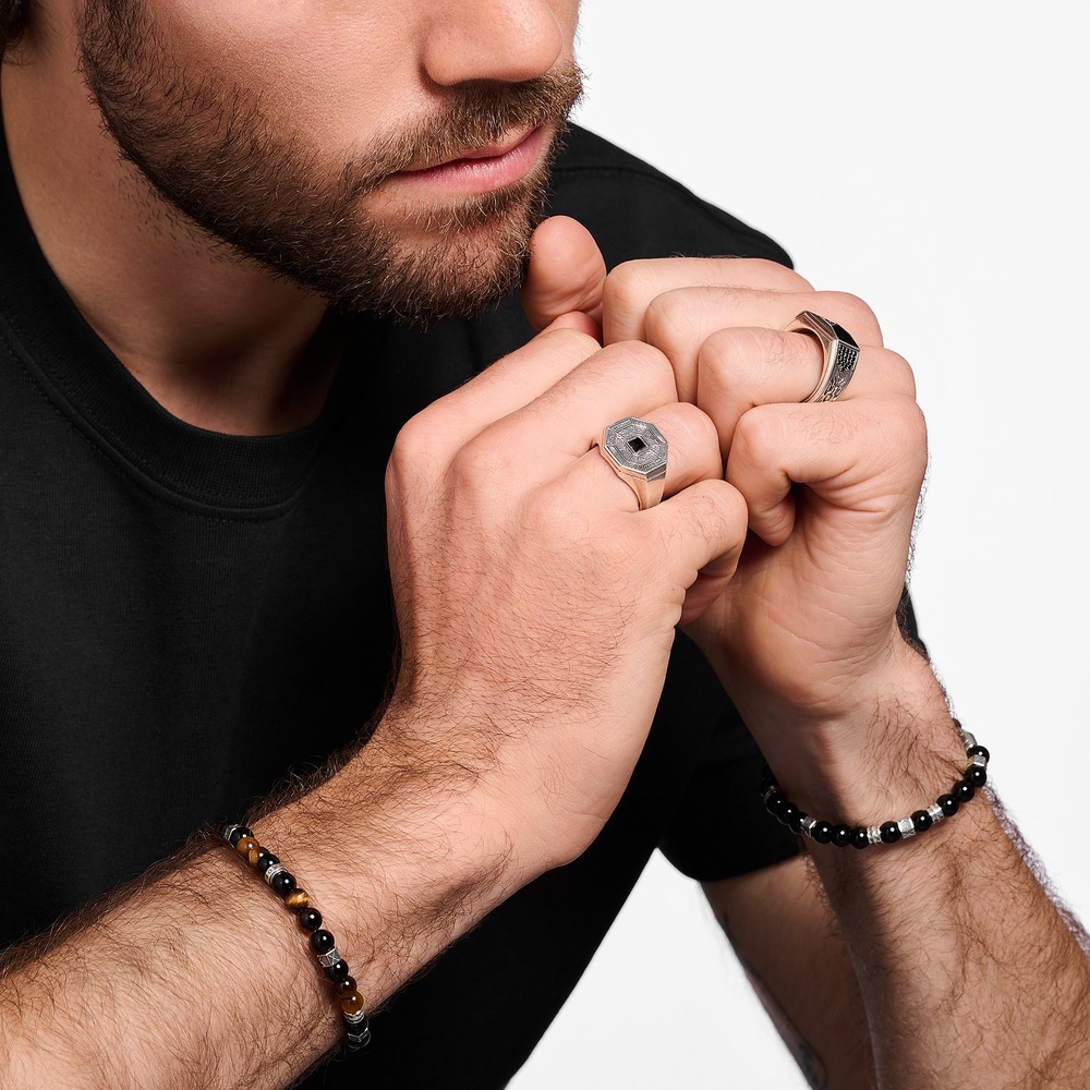 Thomas Sabo Bague pour femme 925 Argent argent Bague