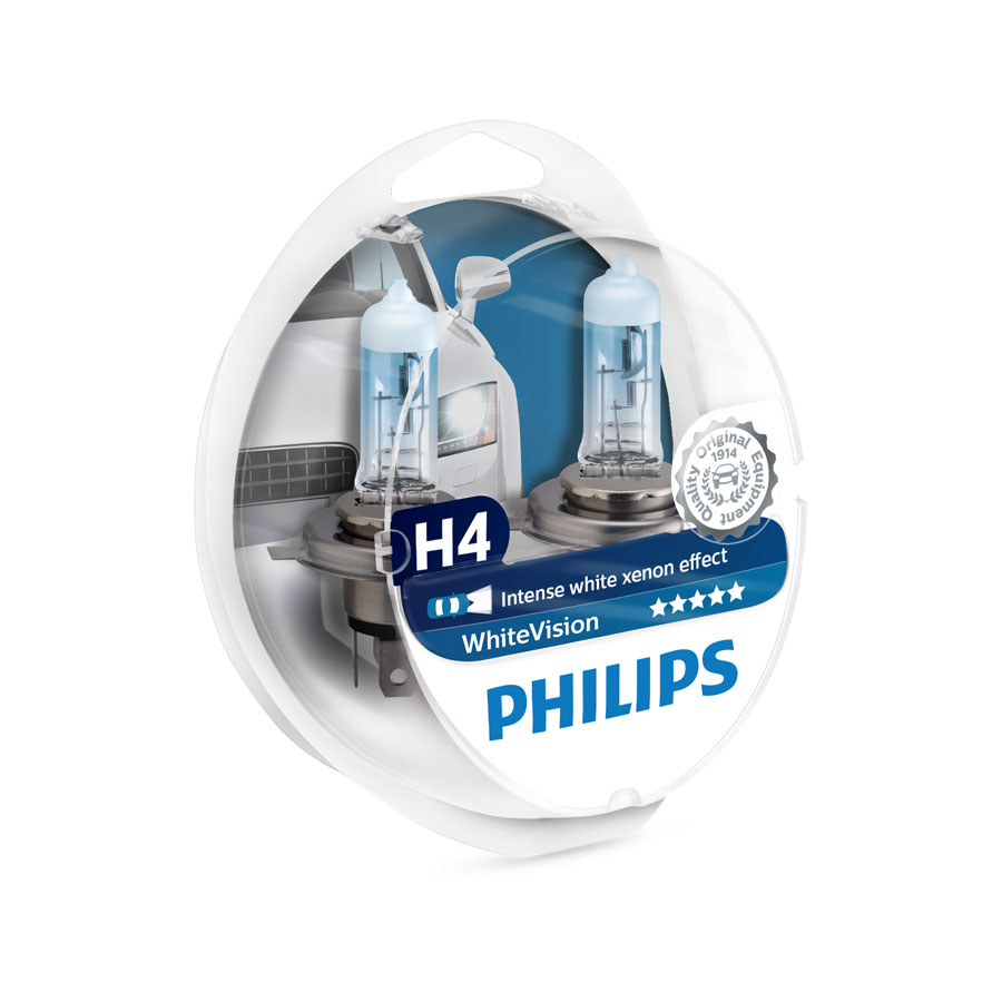 Philips WhiteVision H4 Glühlampe +60%, 2 Stück - ATU