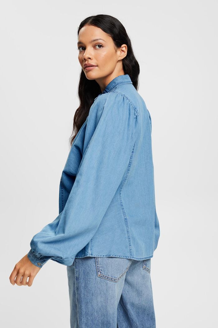 Jeansbluse aus Denim