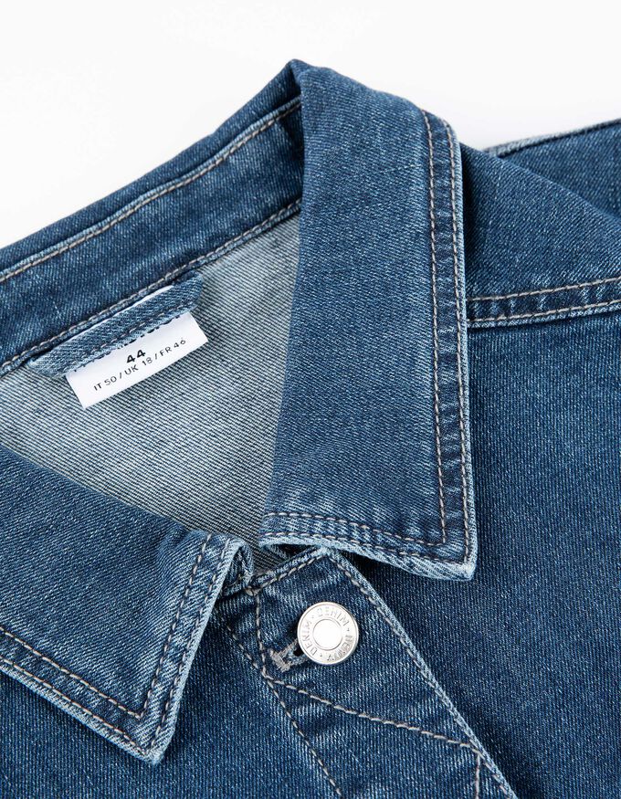 Jeansjacke - Aufgesetze Taschen