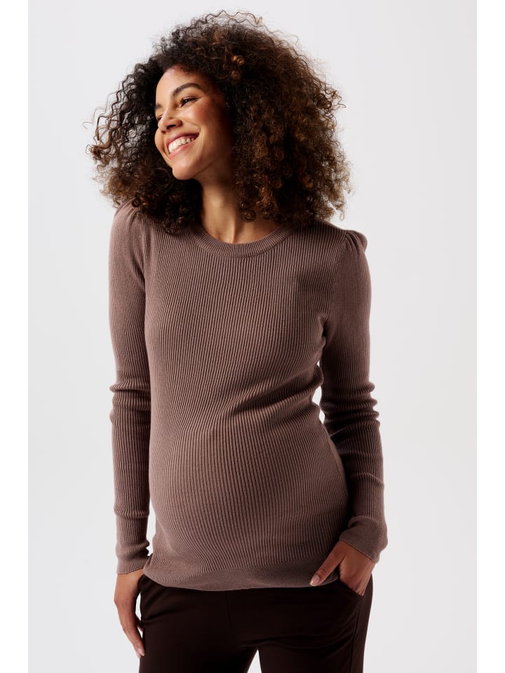 Noppies Pullover Zana in Deep Taupe günstig kaufen